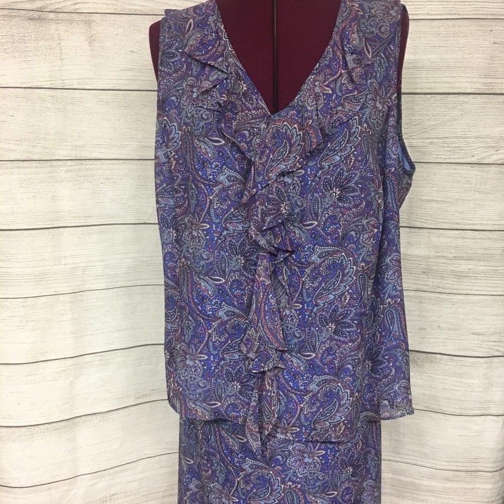 Paisley Blouse & Skirt